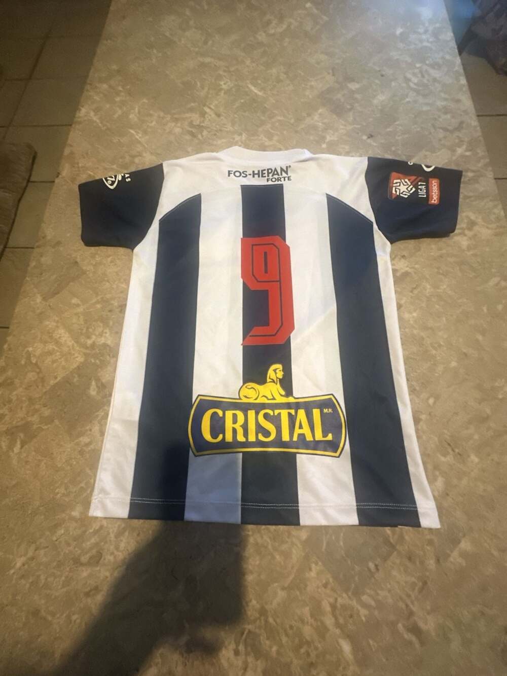 2023 Nike Alianza Lima Home Soccer Jersey Hernan Barcos Y12 adult XS